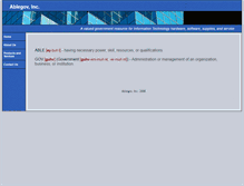 Tablet Screenshot of ablegov.com